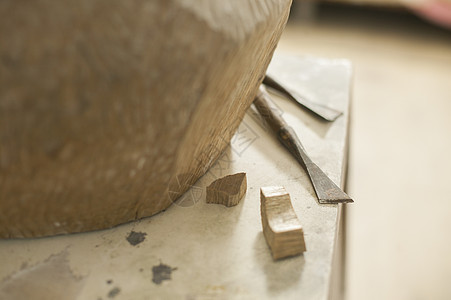 制作木制品的工具材料背景图片