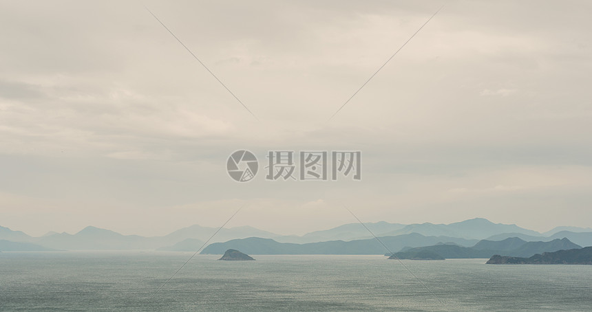 深圳大小梅沙海岛远望风景图片