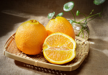 橙子香橙黄果高清图片
