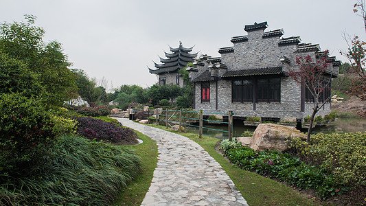 上海韩湘水博园背景