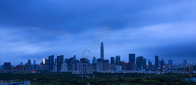 台风“天鸽”来临前的深圳高清图片