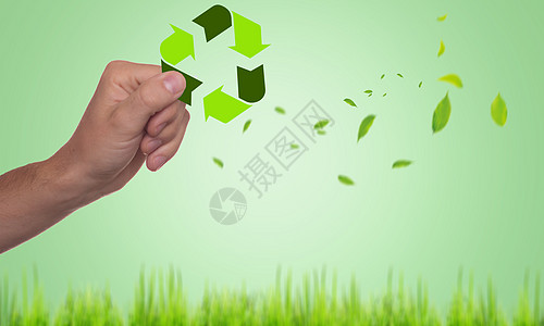 回收环保公司创意环保绿色资源设计图片