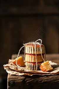 中秋佳节中式月饼背景图片