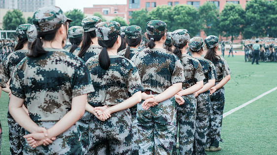 大学新生军训图片素材_免费下载_jpg图片格式