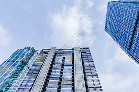 办公大厦上海现代建筑商场大厦背景