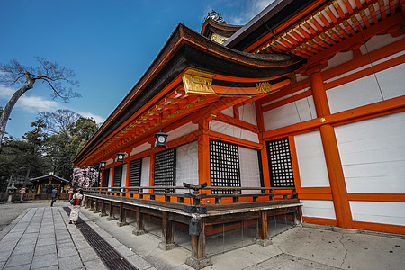 日本八坂神社京都八坂神社背景