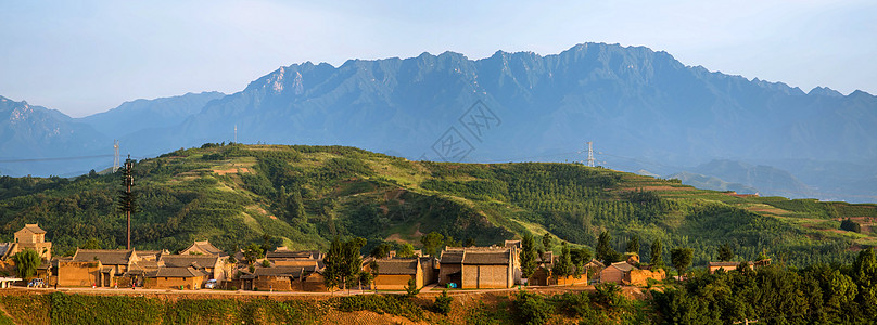 白鹿原全景图片