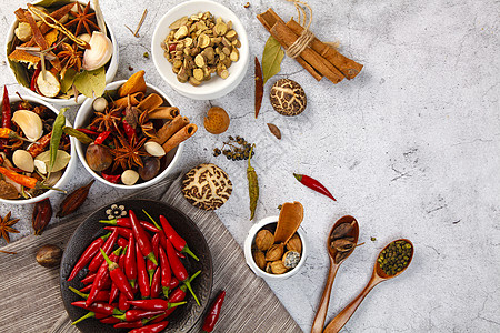 花椒美食食材调料素材背景