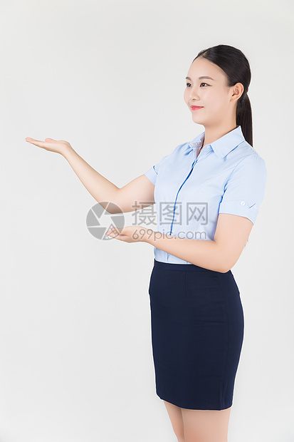 商务职业女性形象图片