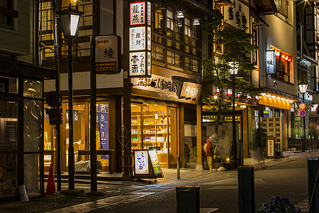 日本垃圾分类日本街景背景