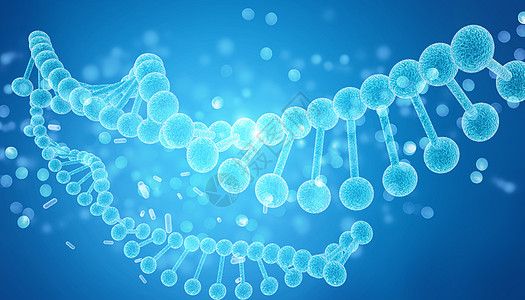 医疗科技蓝色基因高清图片