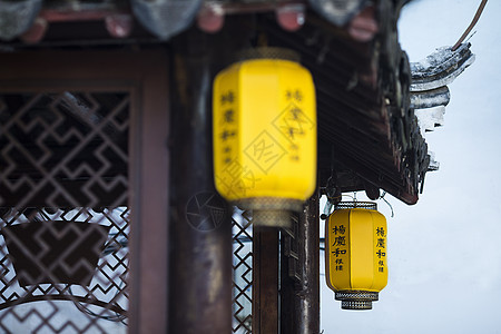 春节对联中国元素灯笼背景