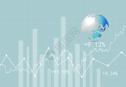 金融贸易背景图片