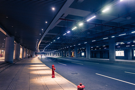 城市隧道背景