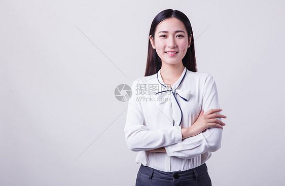 职业女性人物棚拍图片