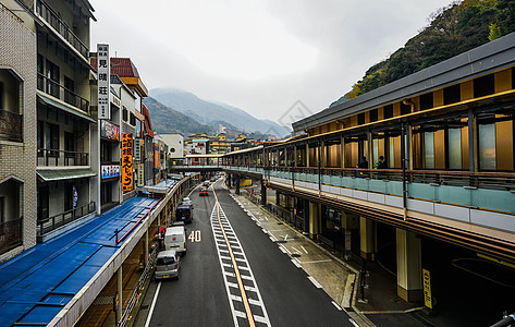 箱根芦之湖日本箱根地铁背景