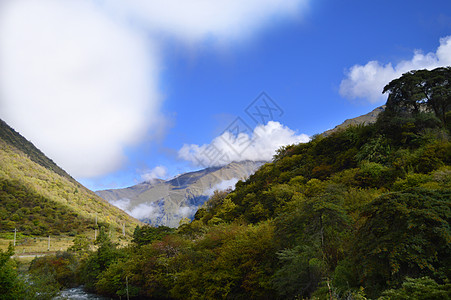 四川甘孜州新都桥自驾风景照高清图片