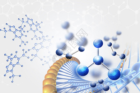 解码科学生物分子展示设计图片