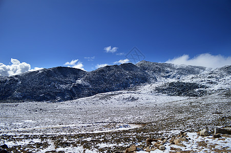 四川康定新都桥唯美风景照背景