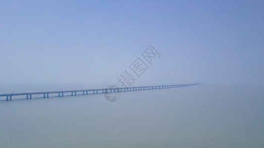 航拍杭州湾跨海大桥图片