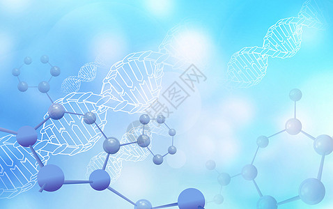 细胞结构医疗分子科技背景设计图片