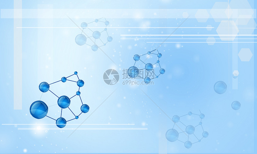 科技分子图片