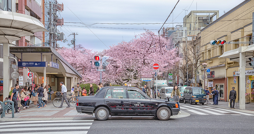 日本京都街景图片