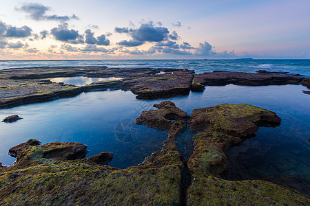涠洲岛五彩滩的日出高清图片