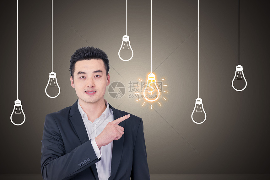 思维创意背景图