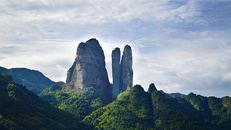 浙江江山江郎山风景区图片