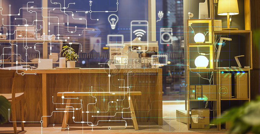 智能家居图片素材-正版创意图片500645319-摄图网