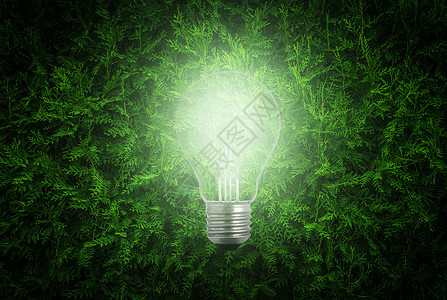 好点子绿色环保灯泡设计图片