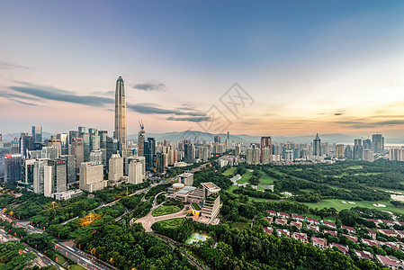 深圳地标城市建筑风光城市风光高清图片素材
