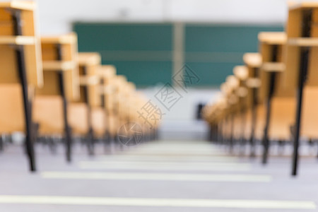 阶梯教室空荡荡的大学教室背景