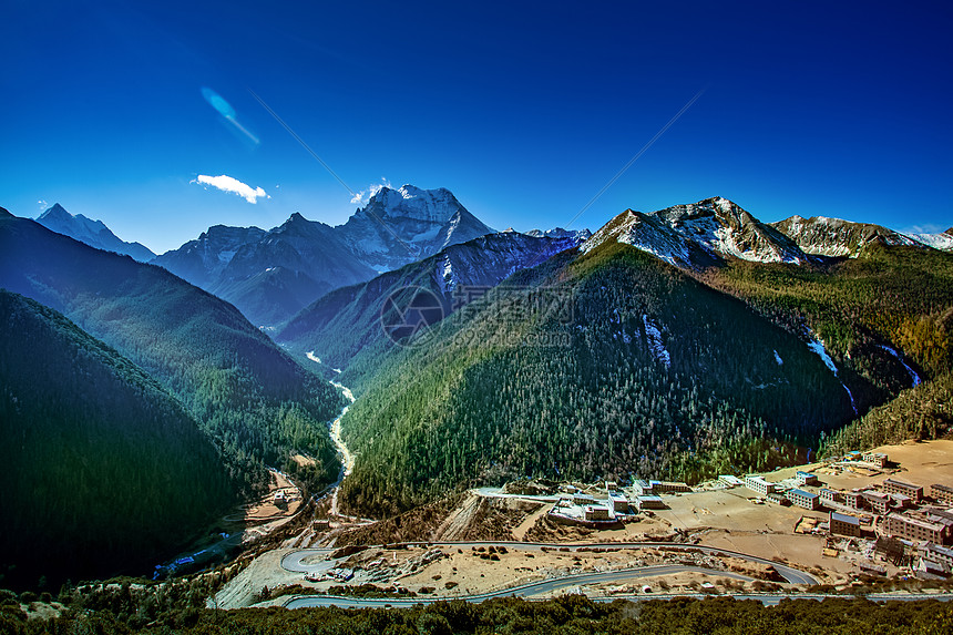 川西高原风景图片