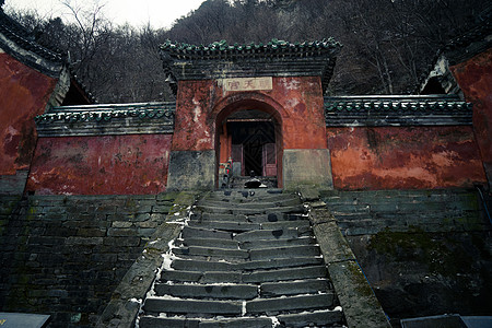 武当山景区道教仙山武当山风景背景