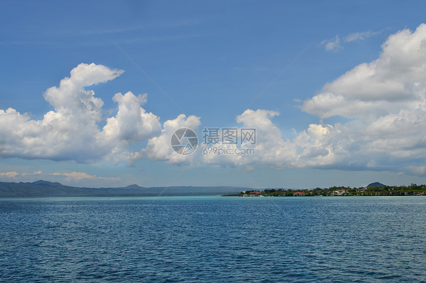 菲律宾唯美海峡海域照片图片