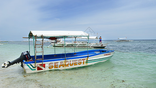菲律宾邦劳岛panglao海滩高清图片