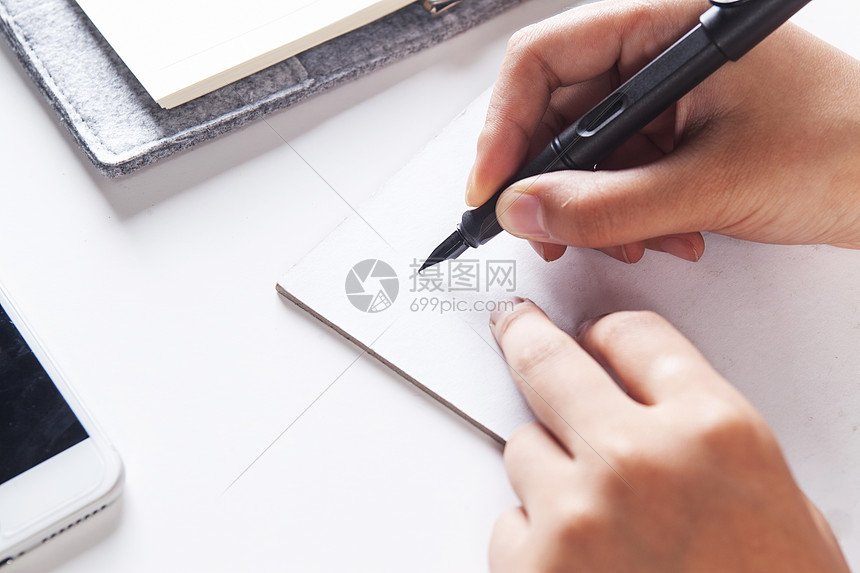 办公写字 写贺卡图片素材_免费下载_jpg图片格