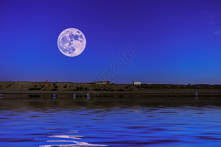 中秋天空青海湖象牙寺中秋月背景