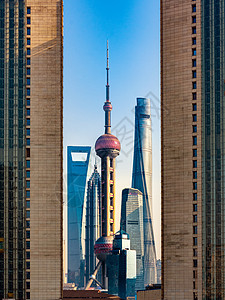 上海地标城市风光图片
