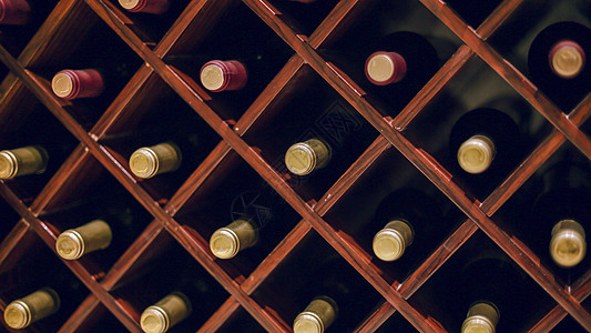 葡萄酒葡萄酒陈列高清图片