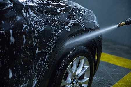 汽车美容洗车高清图片