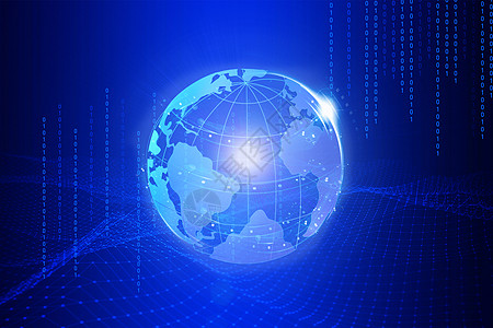全球信息化地球网络信息安全高清图片