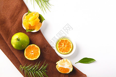 柑橘皮新鲜水果橘子背景