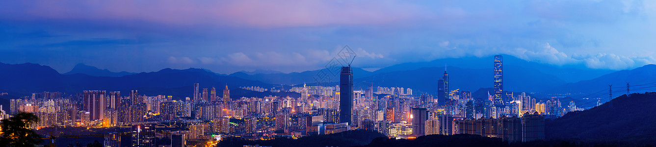 夜幕下国会大厦华灯初上城市夜景背景