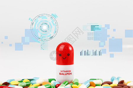 医药销售药物创意图设计图片
