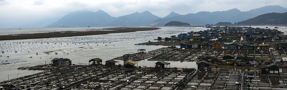 福建霞浦旅行船房高清图片