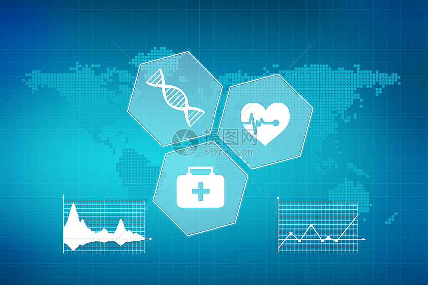 医疗科技背景图片
