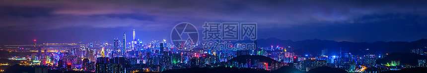 深圳城市夜景图片